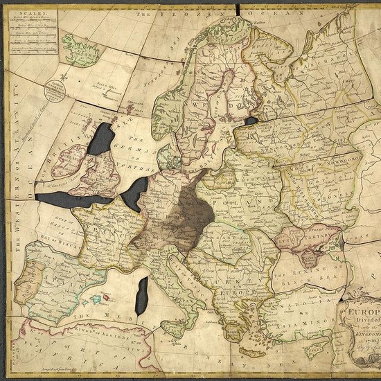 mot Zuiver kraan Eerste puzzel was kaart van Europa | Eureka | Gooieneemlander